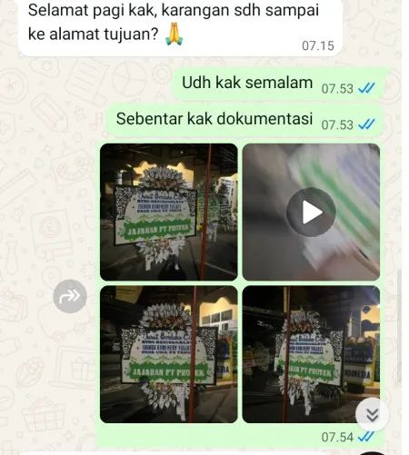 Pengiriman Papan Bunga Selamat Subang