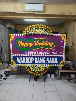 Papan Bunga di Subang